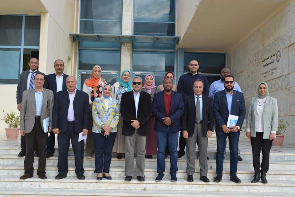 أستقبال الخبير الأمريكي السيد الدكتور / تيريك تيدويل – الخبير في مجال الحاضنات التكنولوجية بدعم من هيئة الفولبرايت